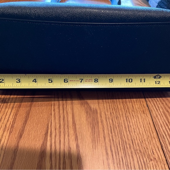 Coach large handbag. Sophisticated black pebble leather shoulder bag must have!! - Picture 2 of 12